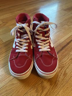 Vans Red High Tops