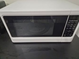 White microwave