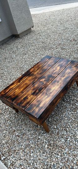 Rustic Wood Coffee Table