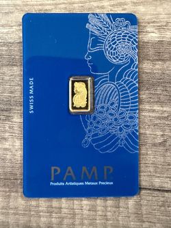 PAMP Lady Fortuna 1 Gram Gold Bar