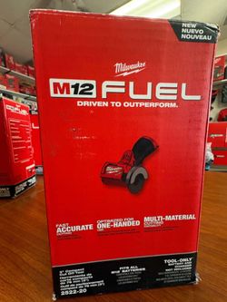 Milwaukee new 3/8” cut off 12M fuel
