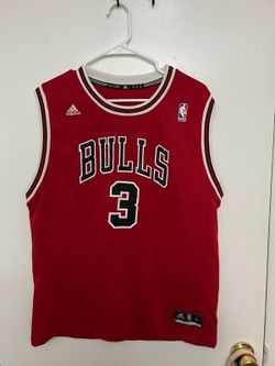 Dwyane Wade, Chicago Bulls, Adidas jersey youth XL