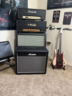 Avatar 1x12 Cab W/ 16ohm Weber Classic British Speaker.