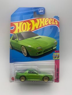 Hot Wheels HW The '80s Mazda RX-7 Green