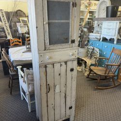 Tall Rustic  Cabinet 