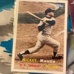 Real Deal Mickey Mantle, Baseball Card