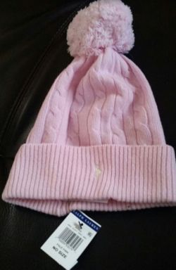 Brand New Womens Polo Ralph Lauren Pink Hat