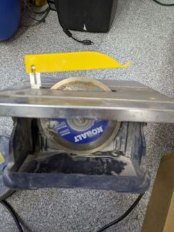 Small HF Wet Tile Saw