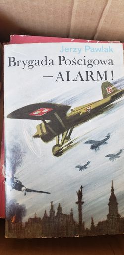 17 Vintage Books In Polish About Early Aviation history, Polish Air Force operations in Western Europe Between 1930 to 1947 During World War II.
