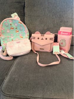 Pusheen/claires bags and backpack