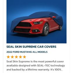 Mustang Car Cover Seal Skin