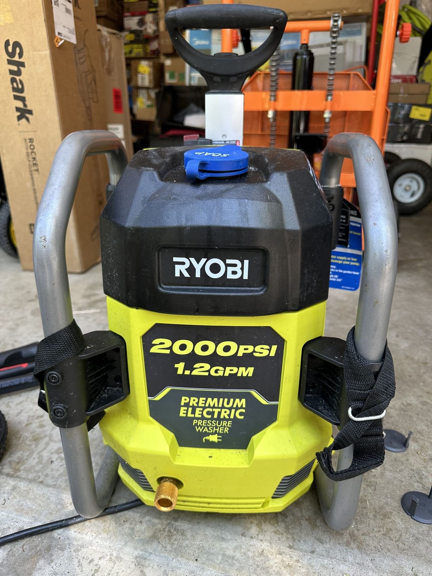 Used 2000 PSI Ryobi Pressure Washer