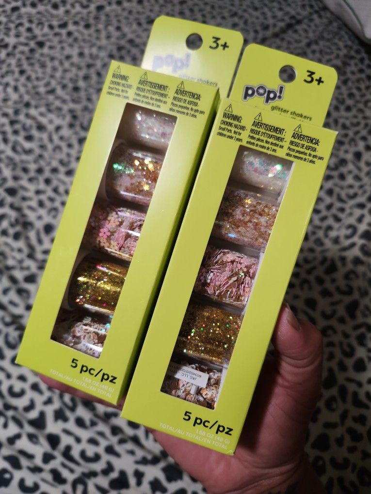Pop! Glitter Shakers Art Supplies ✨️