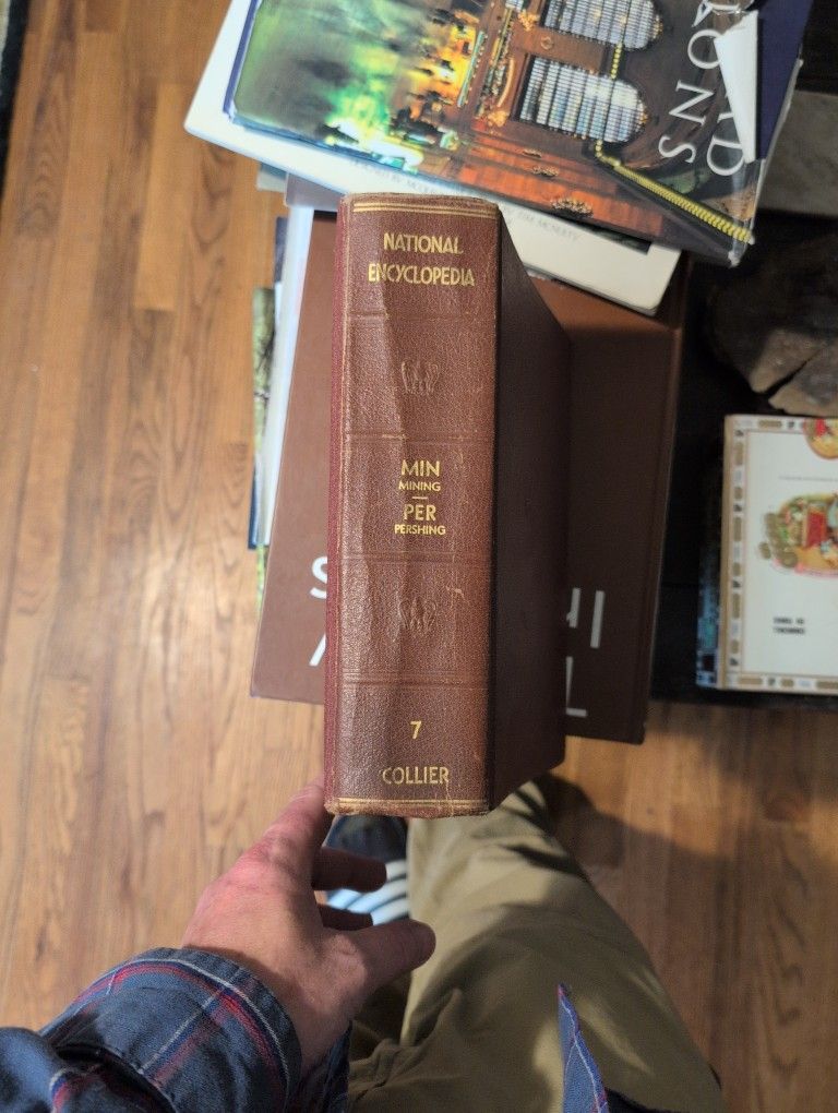 Antique National Encyclopedia Whole Set Of 10