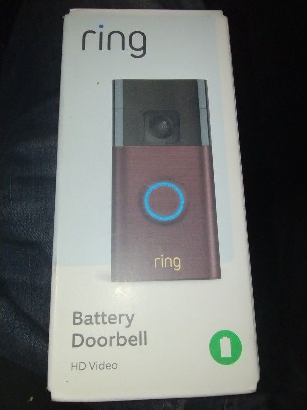 Ring HD Doorbell Battery Powered
