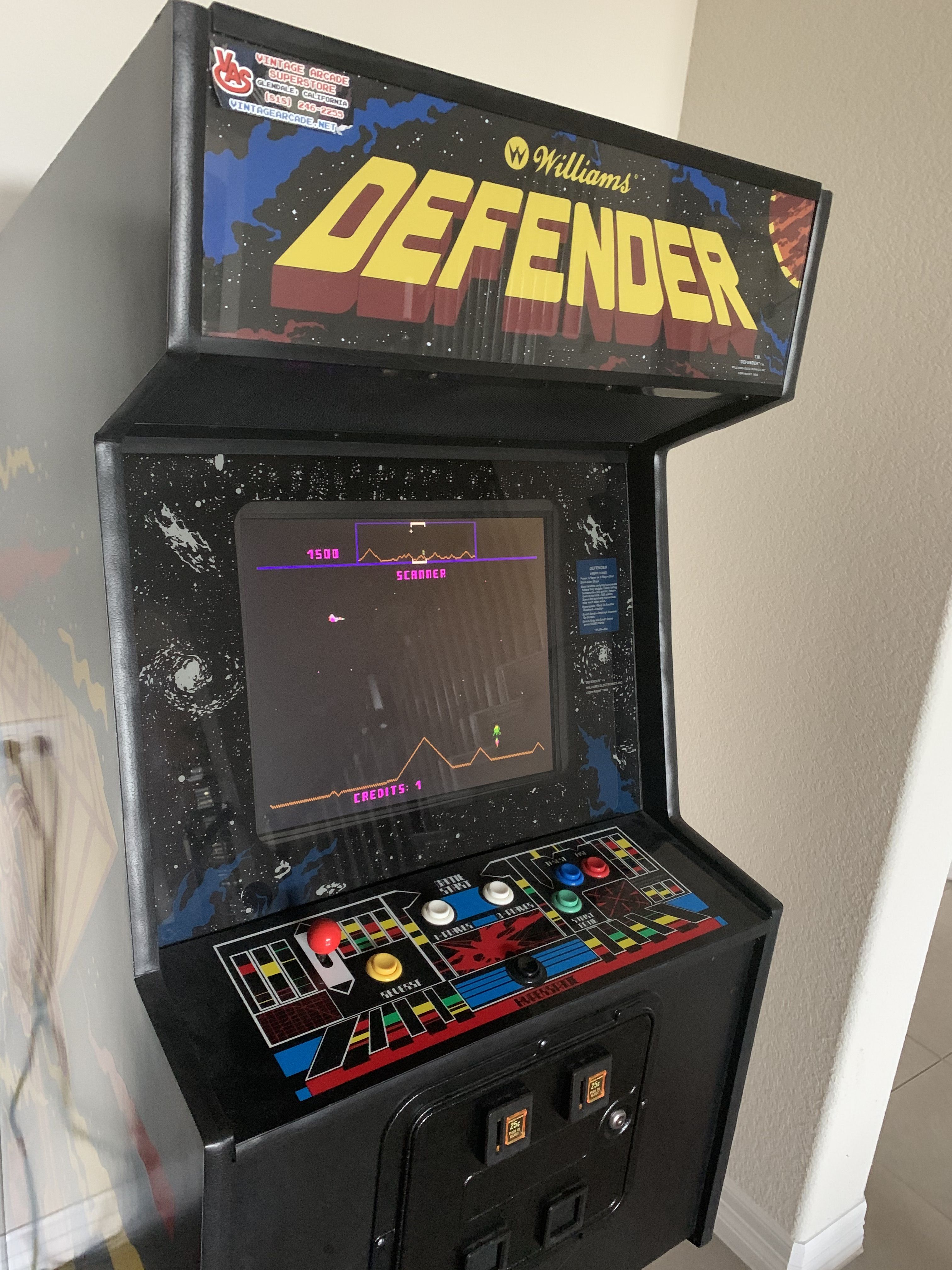 Defender Arcade Game