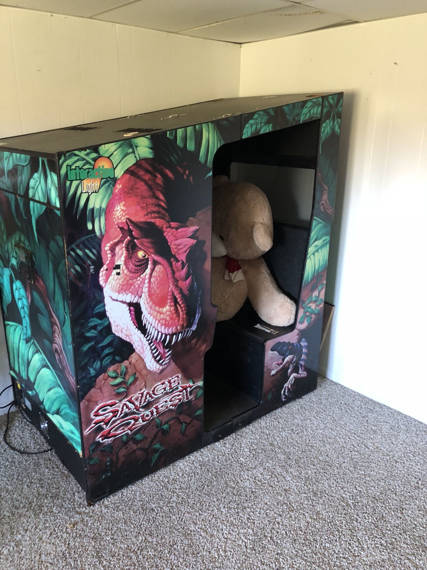 Savage quest sit down arcade game