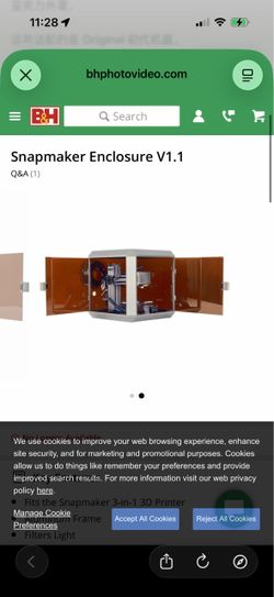 Snapmaker Enclosure V1.1 for Snapmaker Original