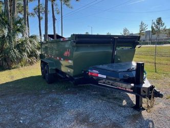 Horizon 7 x 14 High Side Dump Trailer 14k