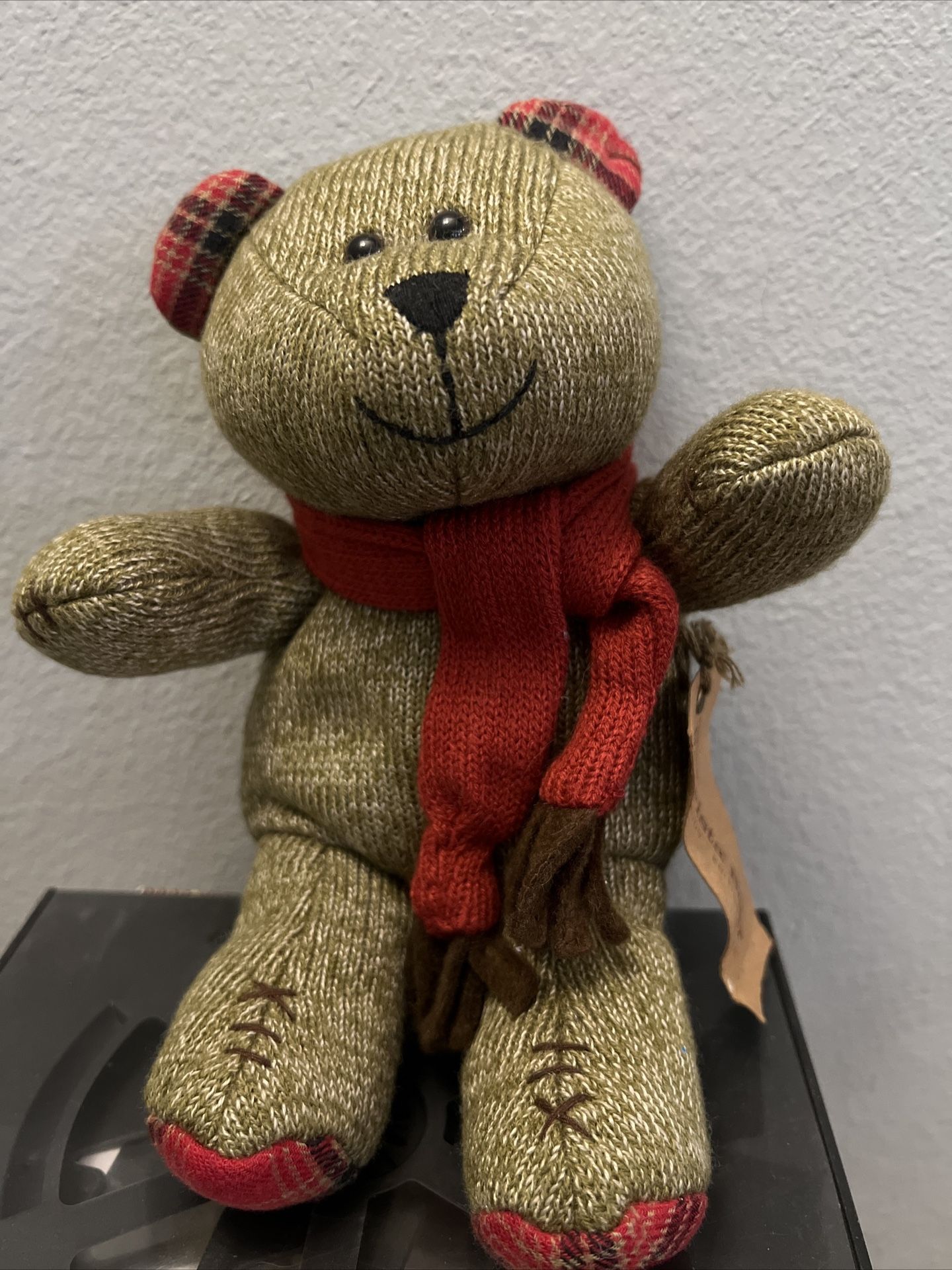 Starbucks Bearista Knit Teddy Bear Holiday 2009 88th Edition Plush Toy with Tag