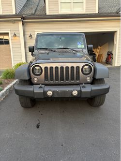 2018 jeep wrangler sport w/ hardtop and soft top and hard top removal storage cart