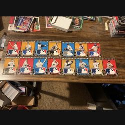 2010 Topps Logoman HTA Hobby Exclusive Baseball 15 Card Lot Seaver, Yastrzemski, Campanella, Etc All HOF & Stars