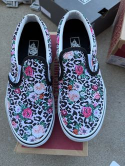 Floral vans
