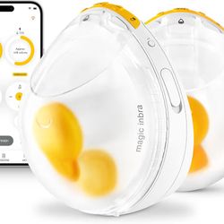 Medela Magic InBra Hands Free Wearable Breast Pump with Fluidfeel Technology