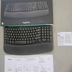 Logitech Wave Keys Ergonomic Keyboard 