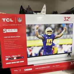 TCL 32" S CLASS 720P HD LED SMART TV WITH ROKU TV - 32S250R