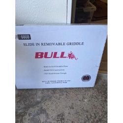 Bull Stainless Steel BBQ Grill Griddle Plate