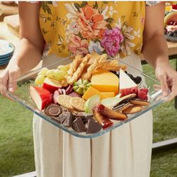 Princess House Plato Grande Wildflower 