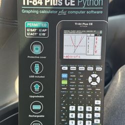 Brand New Texas Instruments TI-84 Plus 84 Ce Python 