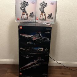 Lego Venator Starwar Ship And Camera Legos 