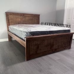 Queen Bed And Mattress 