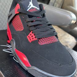 Jordan 4 Red Thunder 