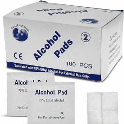 Alcohol Prep Pads 100 Pack

L