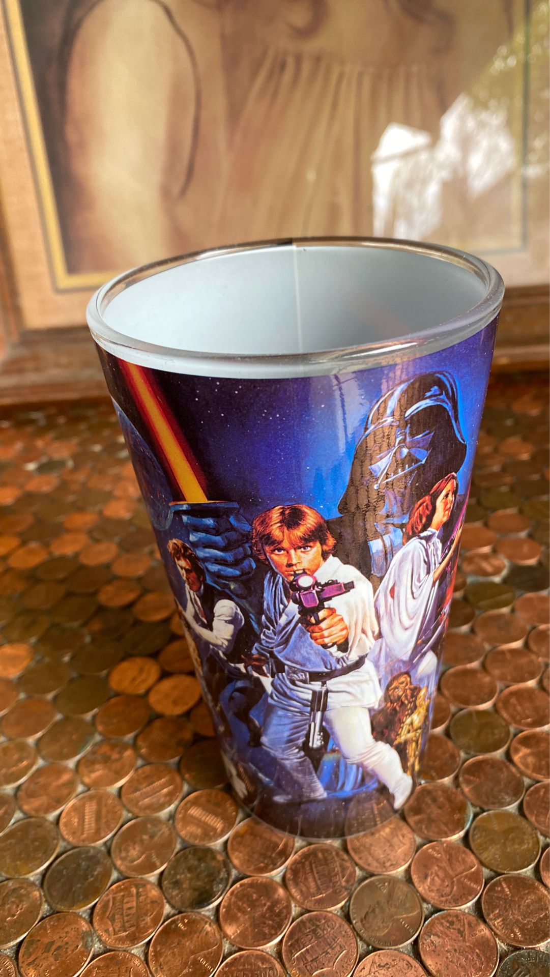Star Wars collectible glass