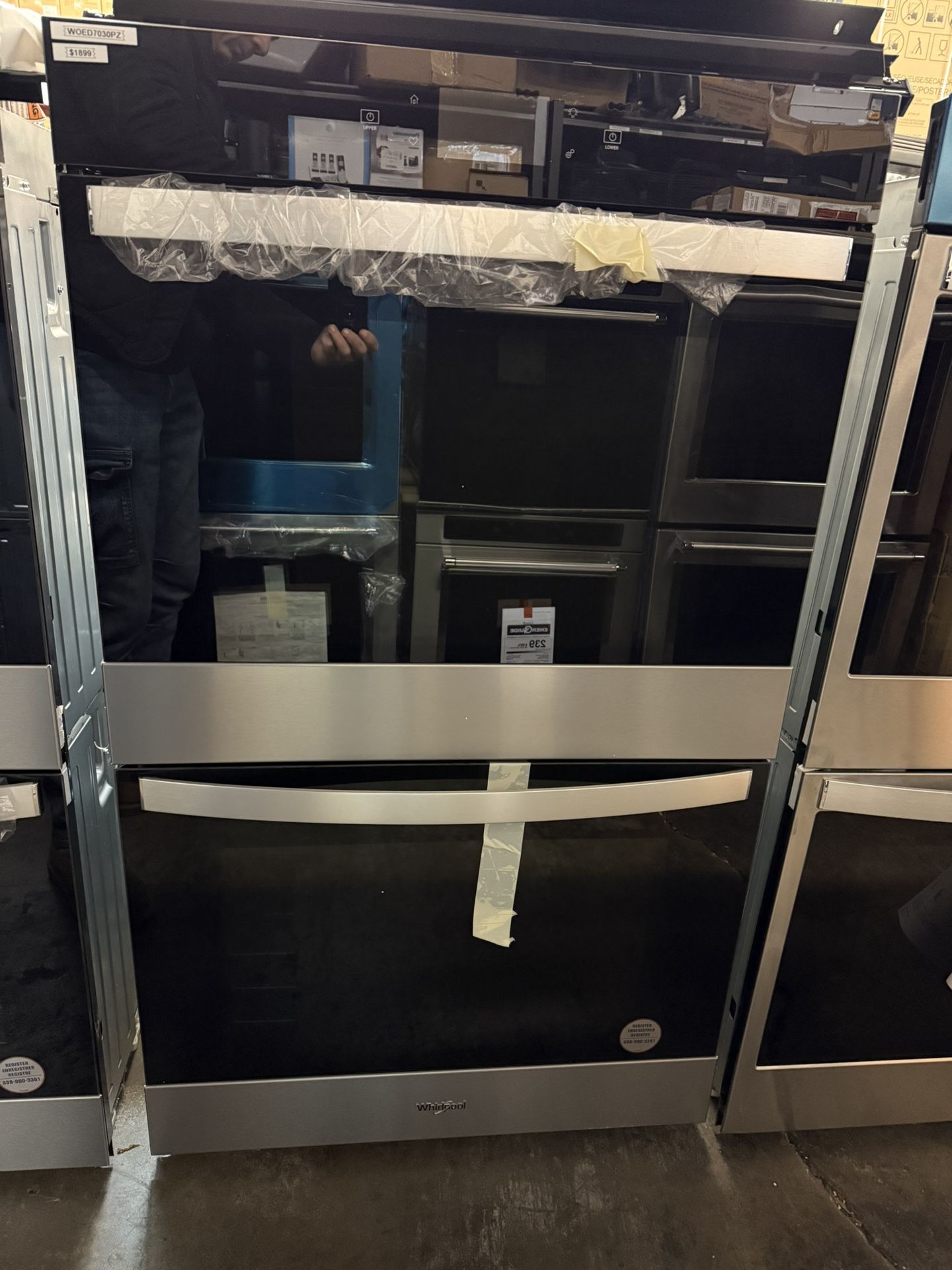 π¨ New Whirlpool - 30" Smart Built-In Electric Convection Double Wall Oven with Air Fry WOED7030PZ