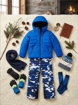 Title
Premium Kids/Youth Ski & Snowboard Set – Jacket, Camo Pants + FREE Accessories!9-11 Yo