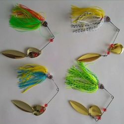 Fishing Lures Spinner Baits 4pack Lot for Sale in Wadsworth, IL - OfferUp
