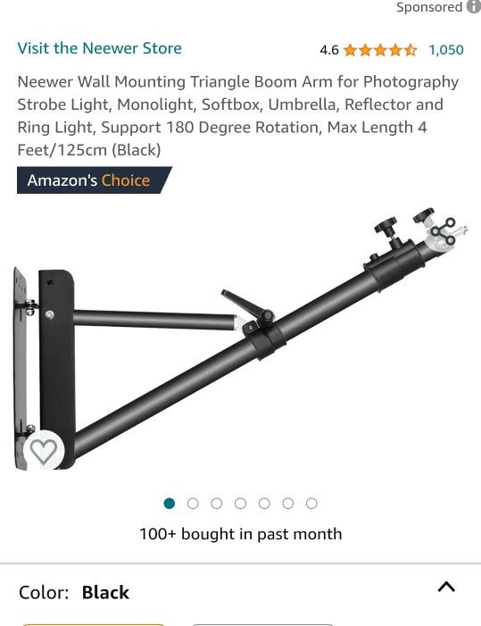Wall Mount Light Holder