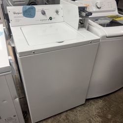 Washer Top Load Coins Whirlpool Agitator White 