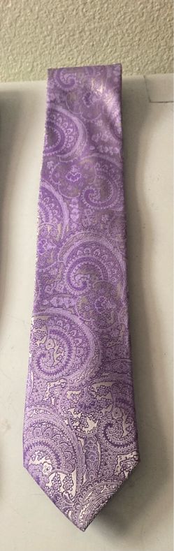 Purple tie