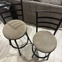 Two Swivel Chair, Bar Stool 