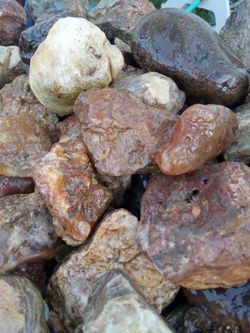 Crystals And Agate Garden/driveway Liner 