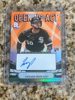 Lenyn Sosa Autograph 11/25