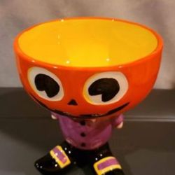 Halloween candy bowl