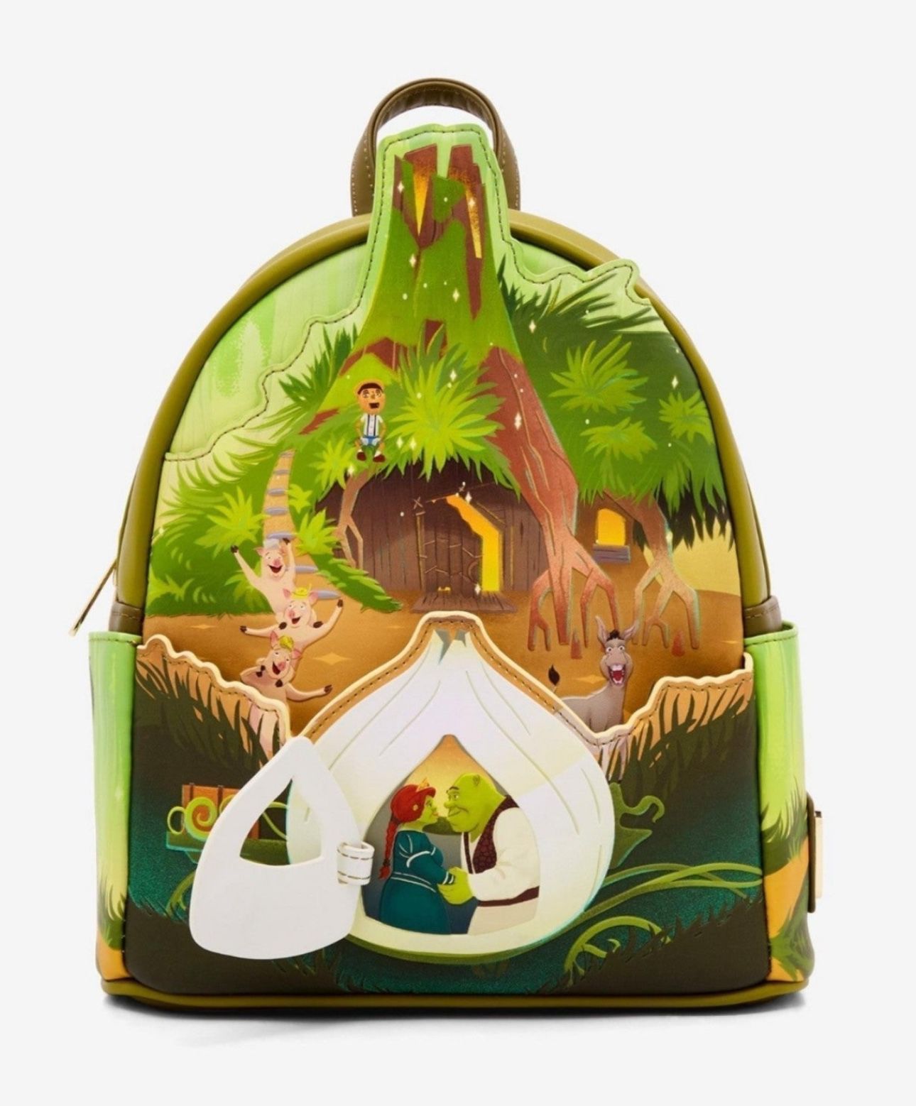 Loungefly Shrek Happily Ever After Swamp Mini Backpack - NWTs