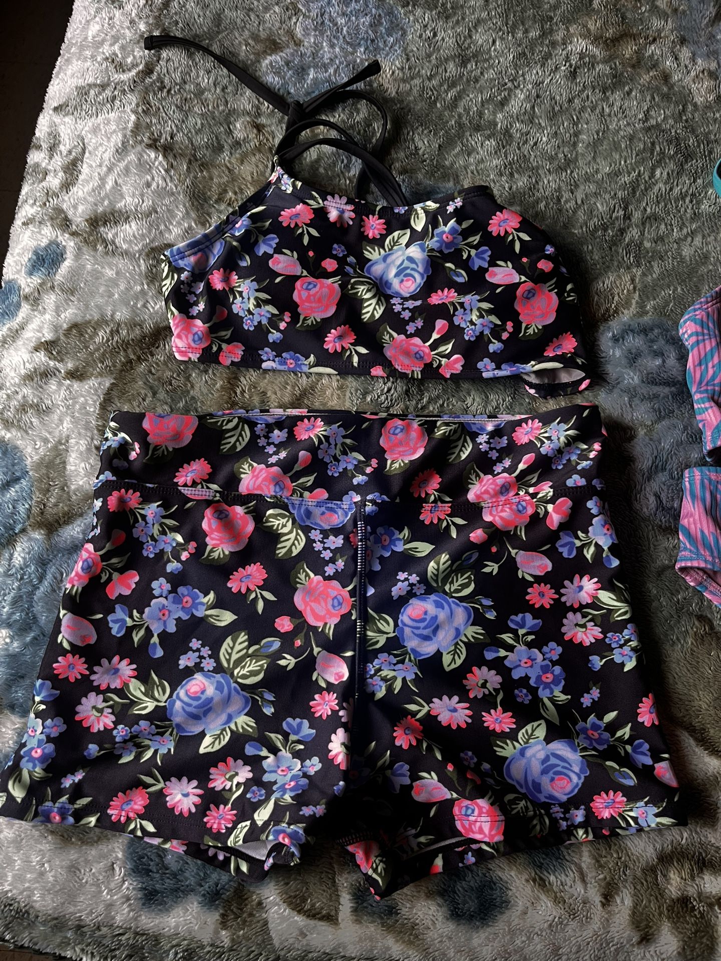 Three Lil Girls Size 14/16 XL Swimsuits